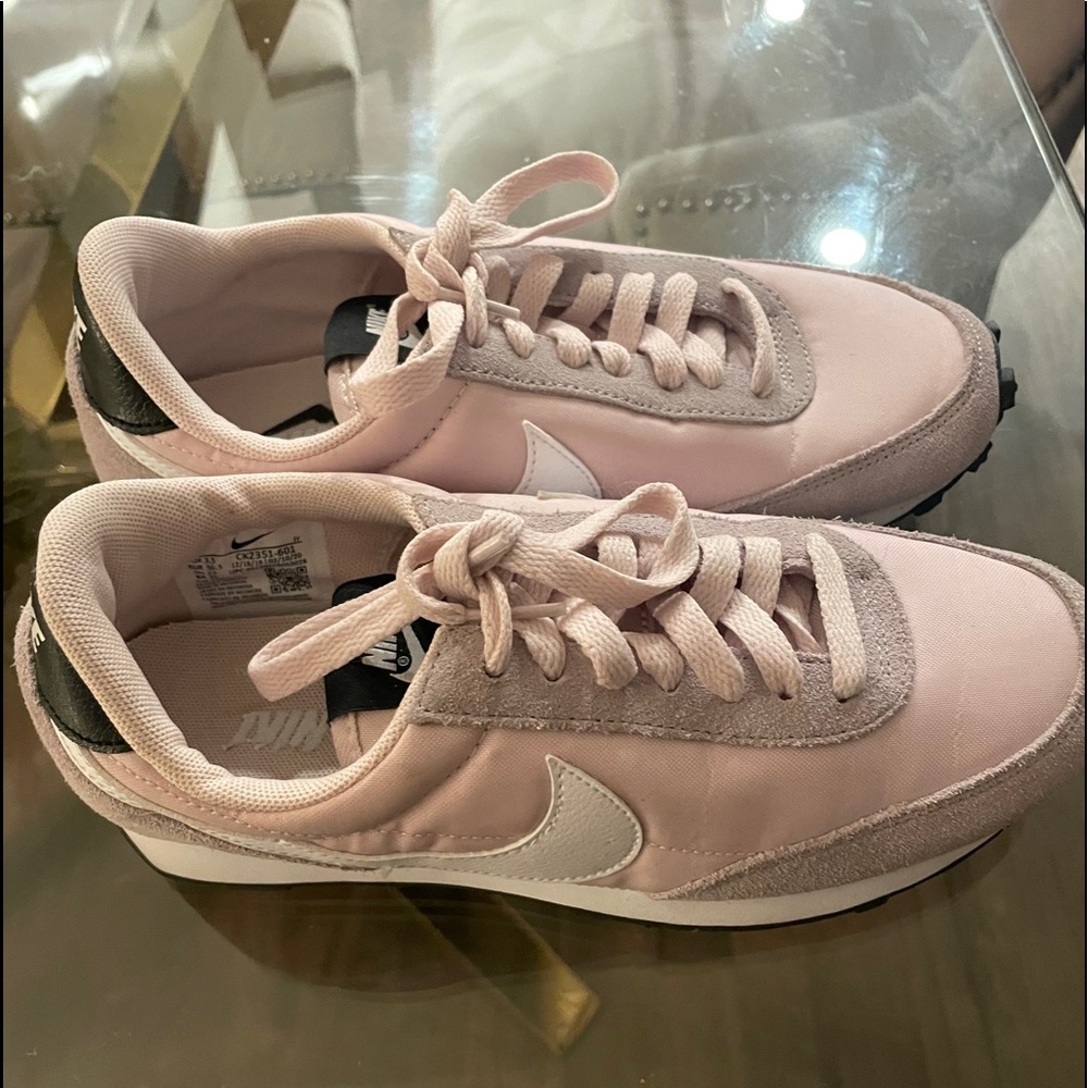 Nike Cortez pink & grey 💕